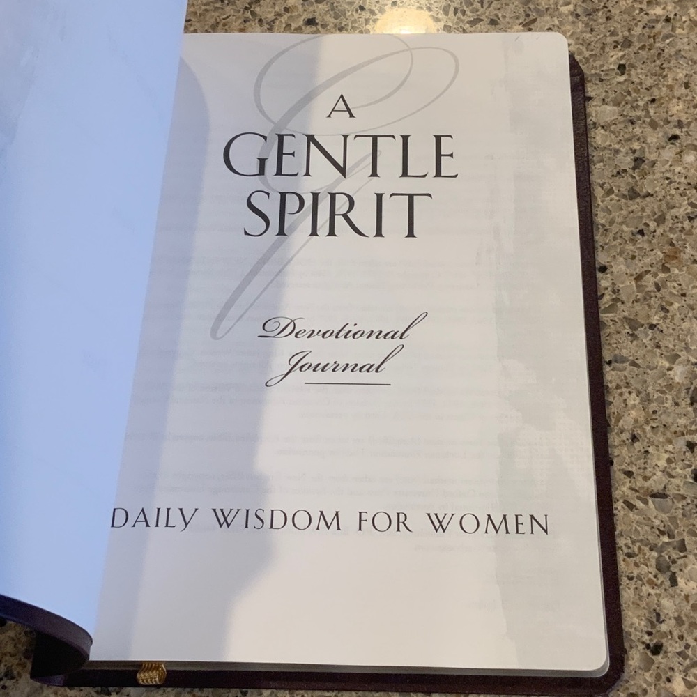 A Gentle Spirit Devotional Journal